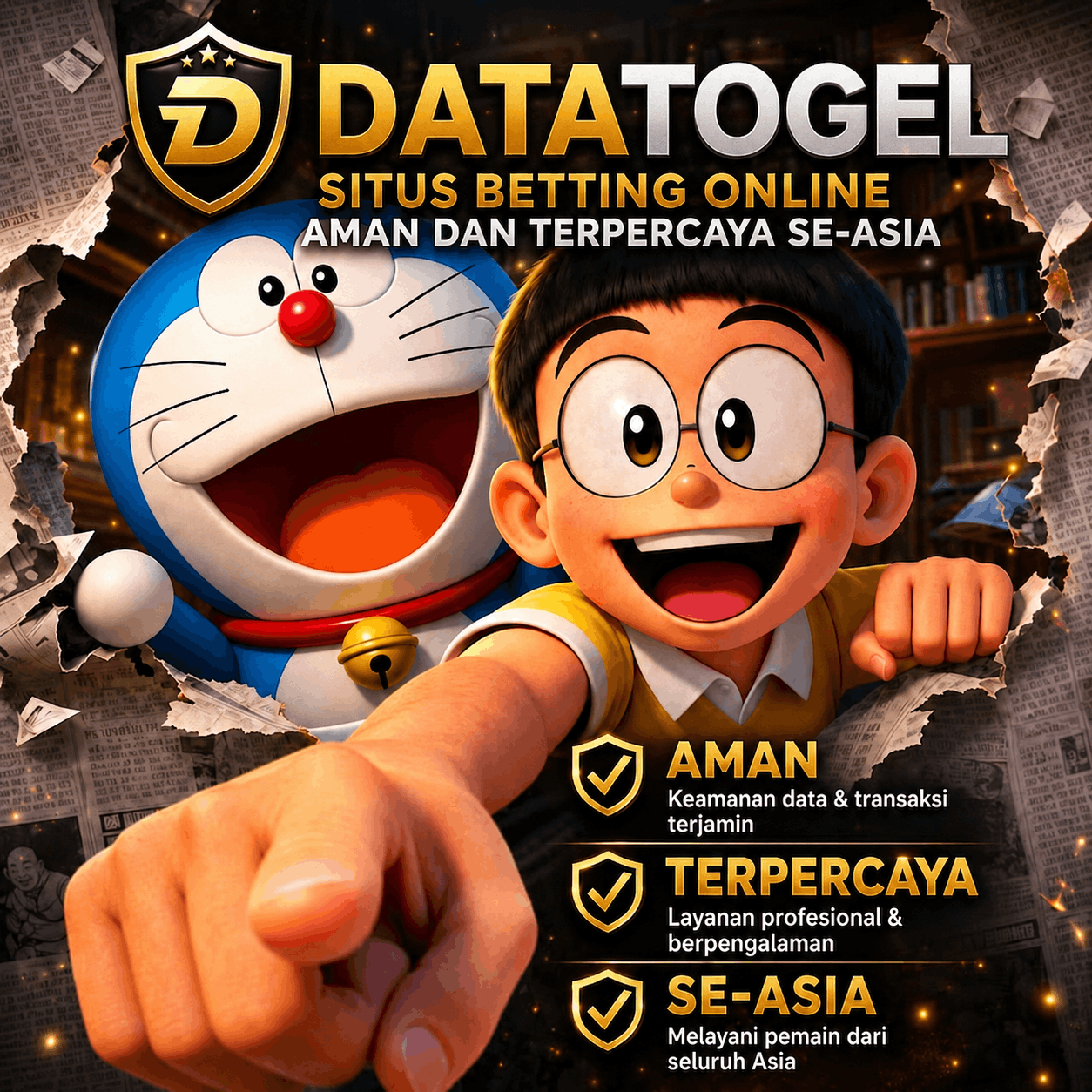 Banner Promosi Resmi DATATOGEL | Pusat Permainan Situs Toto Online Server Gacor Terbaik